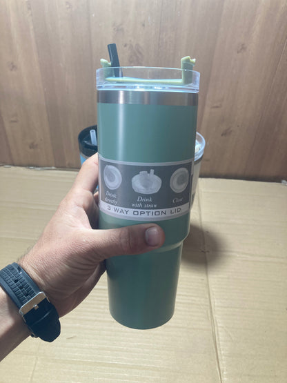 Vacuum Insulated Straw Tumbler 900ML