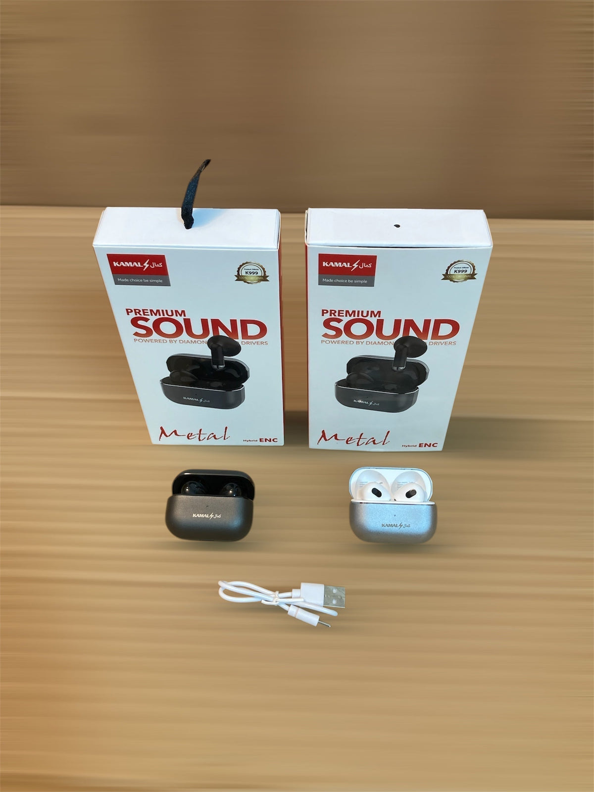 Kamal Premium Sound Metal ENC Airpods K999