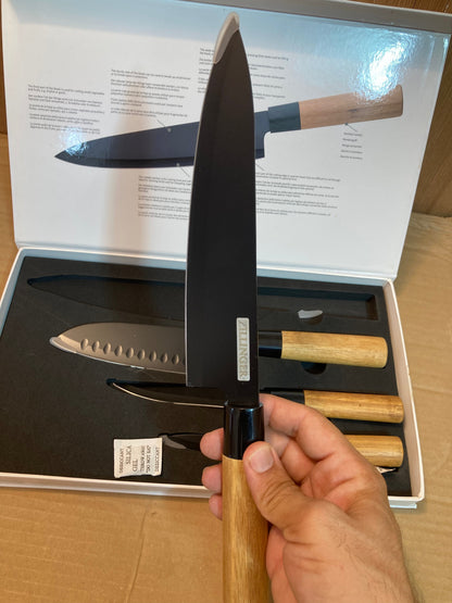 Japanese knife set 4-in-1 for kitchen