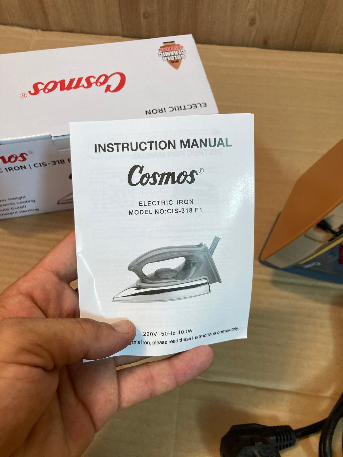 Cosmos Indonesia Lot Dry Iron 400W
