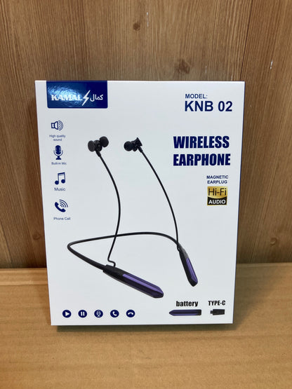 Kamal 5.4 Bluetooth Wireless Neckband - Earphones KNB 02