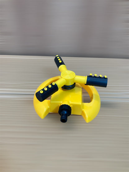 360 Degrees Revolving Garden Sprinkler With 3/4 inch Hose Connector