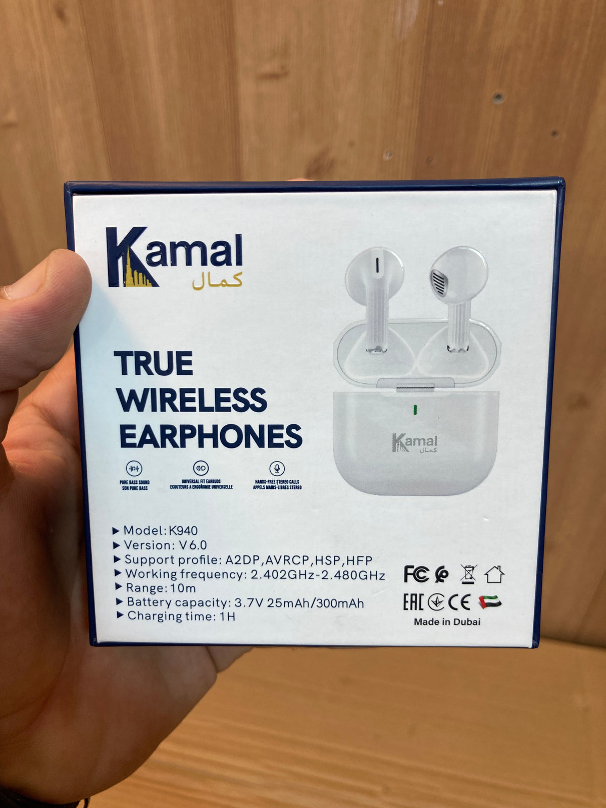 Kamal Compact Size ENC AirPods/Earbuds K940