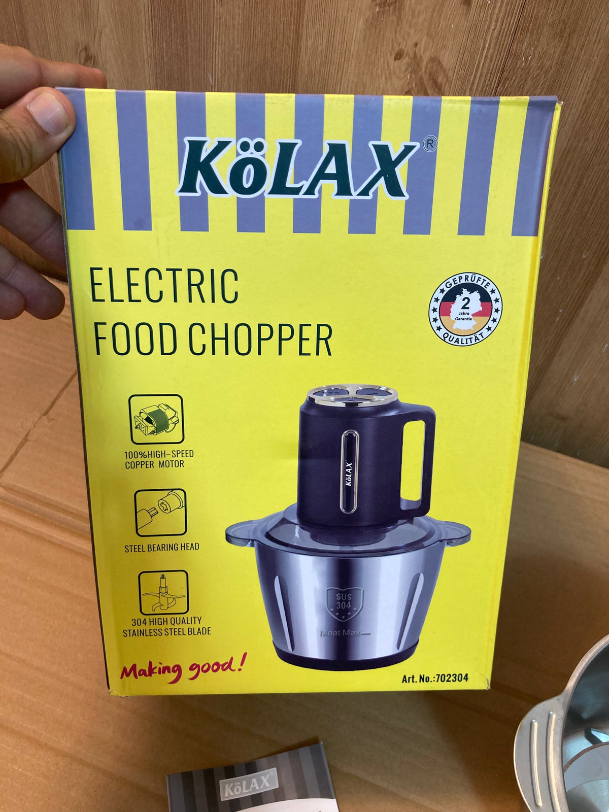 KoLAX Germany 3L Electric Chopper 300W - 702304