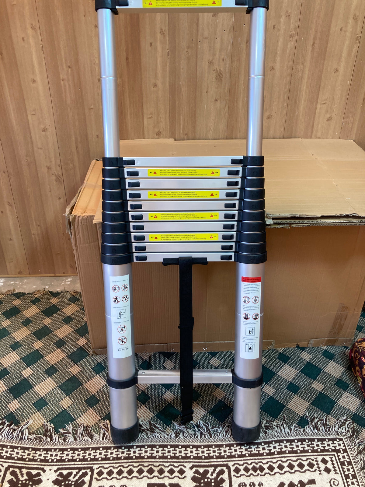 Lot Imported Foldable - Extendable Telescopic Ladder