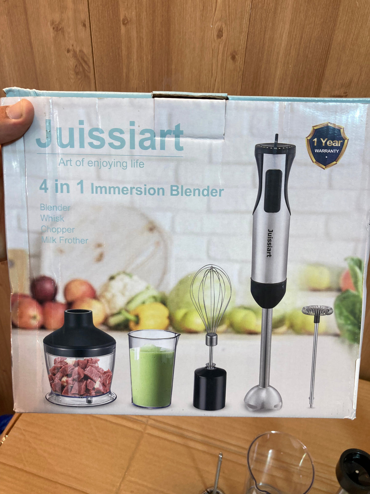 Lot Imported Juissiart 4-in-1 Hand Blender Set 800W