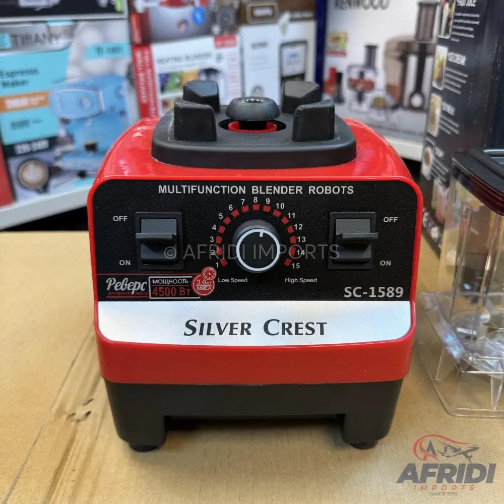 German Lot Imported 2L Powerful silver crest  2-in-1 Blender