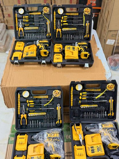 Dewalt 36V Power Drill Set with 36PCS Drill Bit,Cordless Drill Kit with Battery