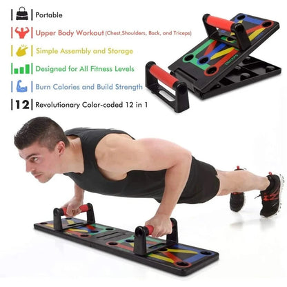 14-in-1 Push-Up Training Workout Board/Stand